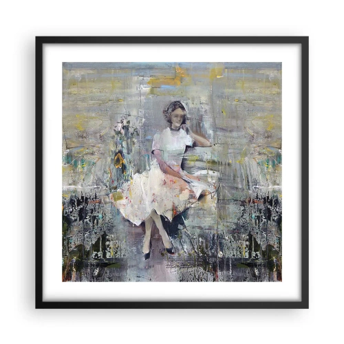 Poster in cornice nera - Classica e moderna - 50x50 cm