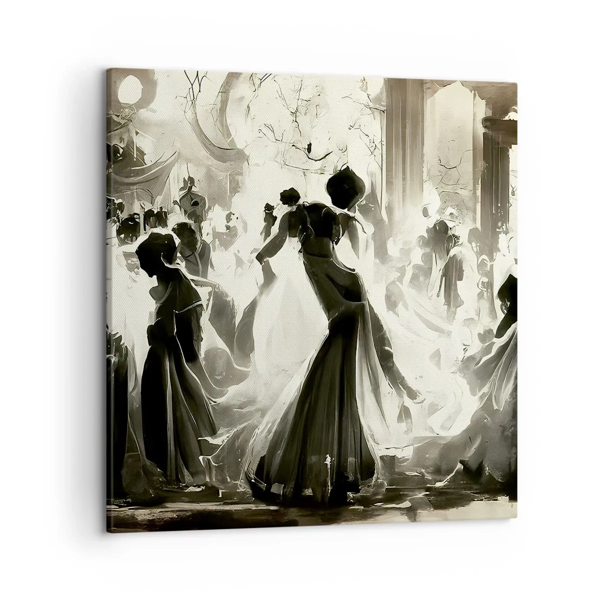 Quadro su tela - Stampe su Tela - Il gran ballo in maschera - 50x50 cm