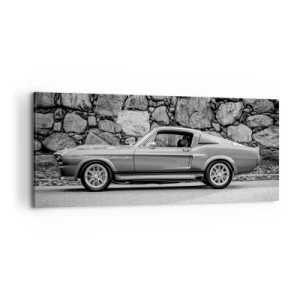 Quadro su tela - Stampe su Tela - La leggenda degli anni '60 - 100x40 cm