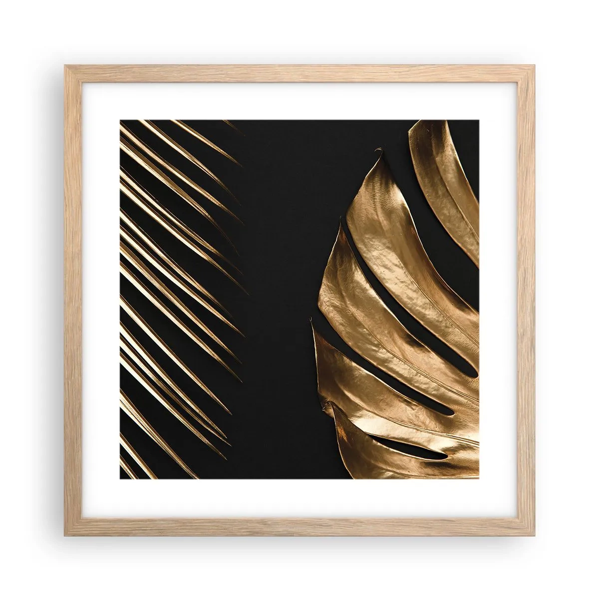 Poster in cornice rovere chiaro - Diverse, ma ugualmente care - 40x40 cm
