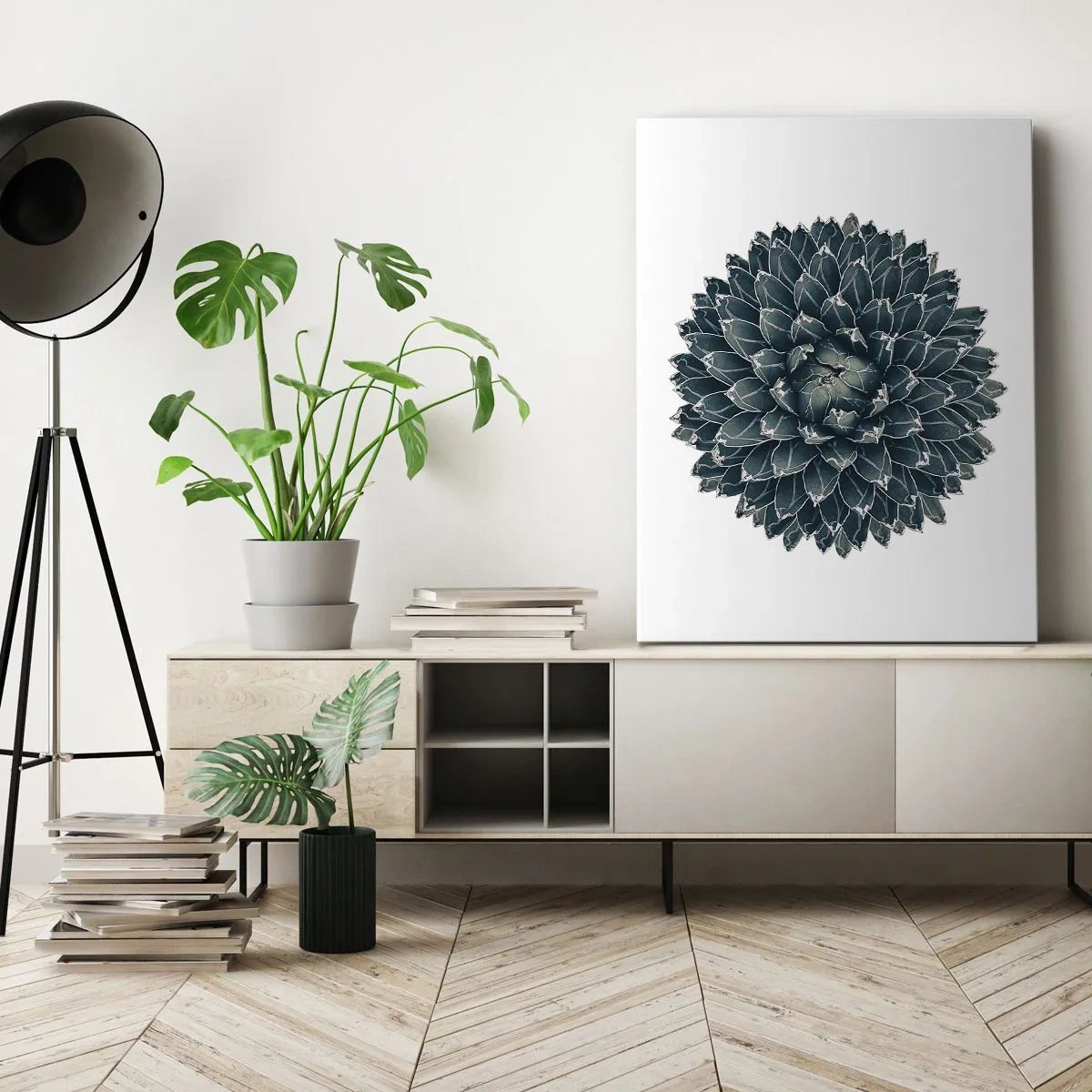 Quadro su tela - Stampe su Tela - La stella del deserto - 55x100 cm
