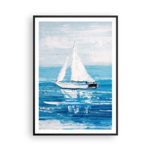 Poster in cornice nera - Con un amico al fianco - 70x100 cm