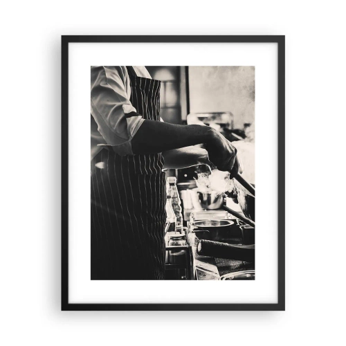 Poster in cornice nera - L'alchimia dei sapori - 40x50 cm