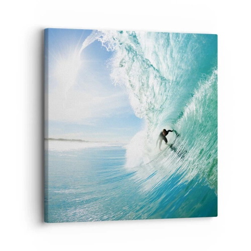 Quadro su tela - Stampe su Tela - Sempre sull'onda - 30x30 cm