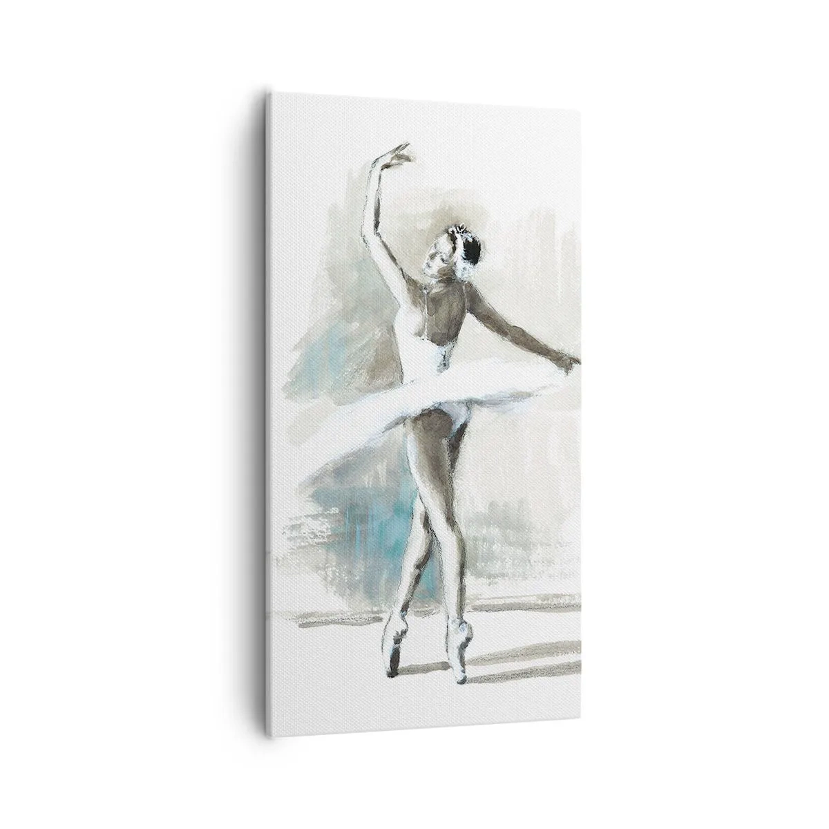 Quadro su tela - Stampe su Tela - Tramutata in un cigno - 55x100 cm