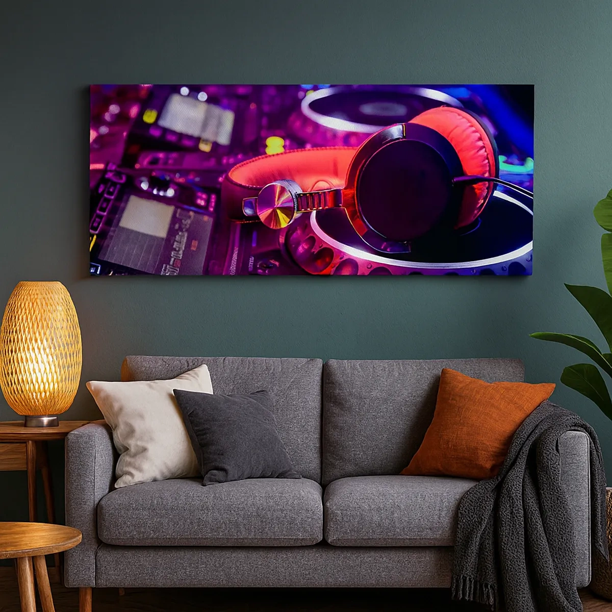 Quadro su tela - Stampe su Tela - Prima che inizi la festa - 30x30 cm