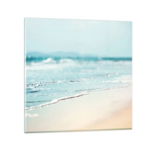 Quadro su vetro - Calore e rumore - 50x50 cm