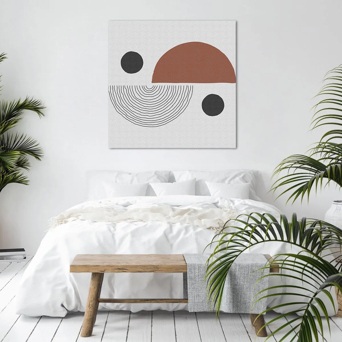 Quadro su tela - Stampe su Tela - La perfezione del cerchio - 40x40 cm