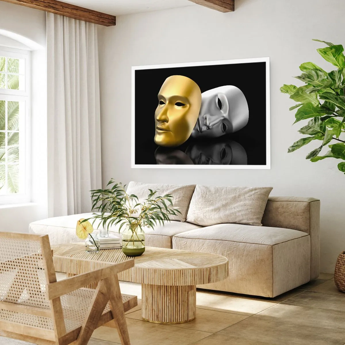 Poster - La vita è teatro - 50x40 cm