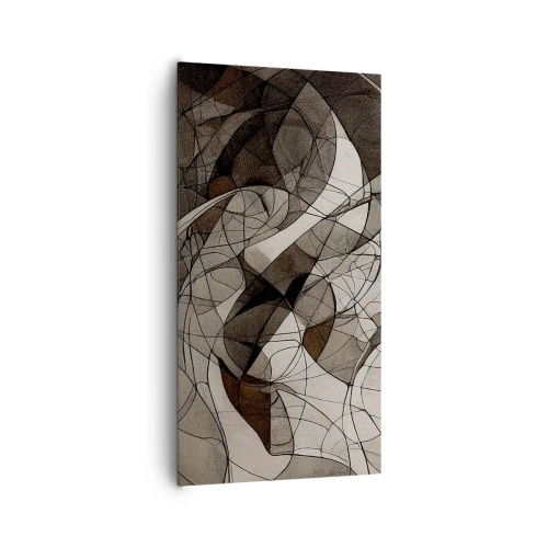 Quadro su tela - Stampe su Tela - La circolazione dei colori della terra - 65x120 cm