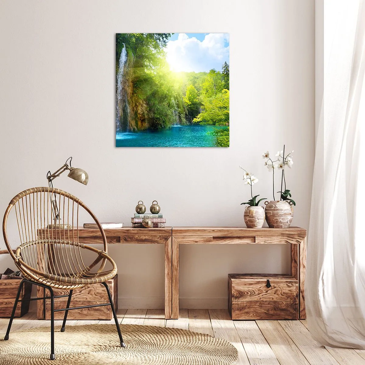 Quadro su tela - Stampe su Tela - Così deve essere il paradiso - 30x30 cm