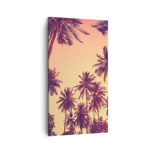 Quadro su tela - Stampe su Tela - Composizione tropicale - 45x80 cm