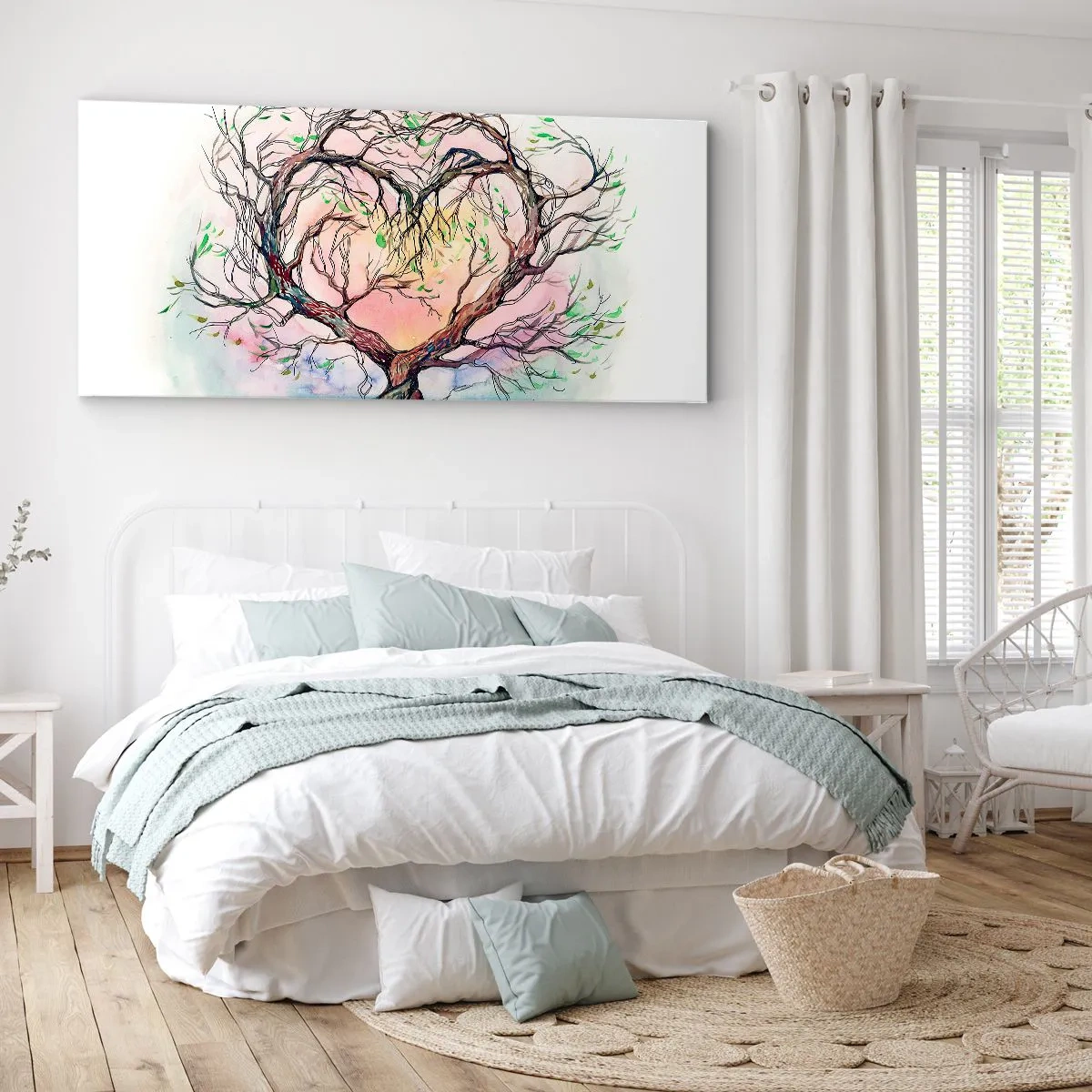 Quadro su tela - Stampe su Tela - Insieme contro le tempeste - 100x40 cm