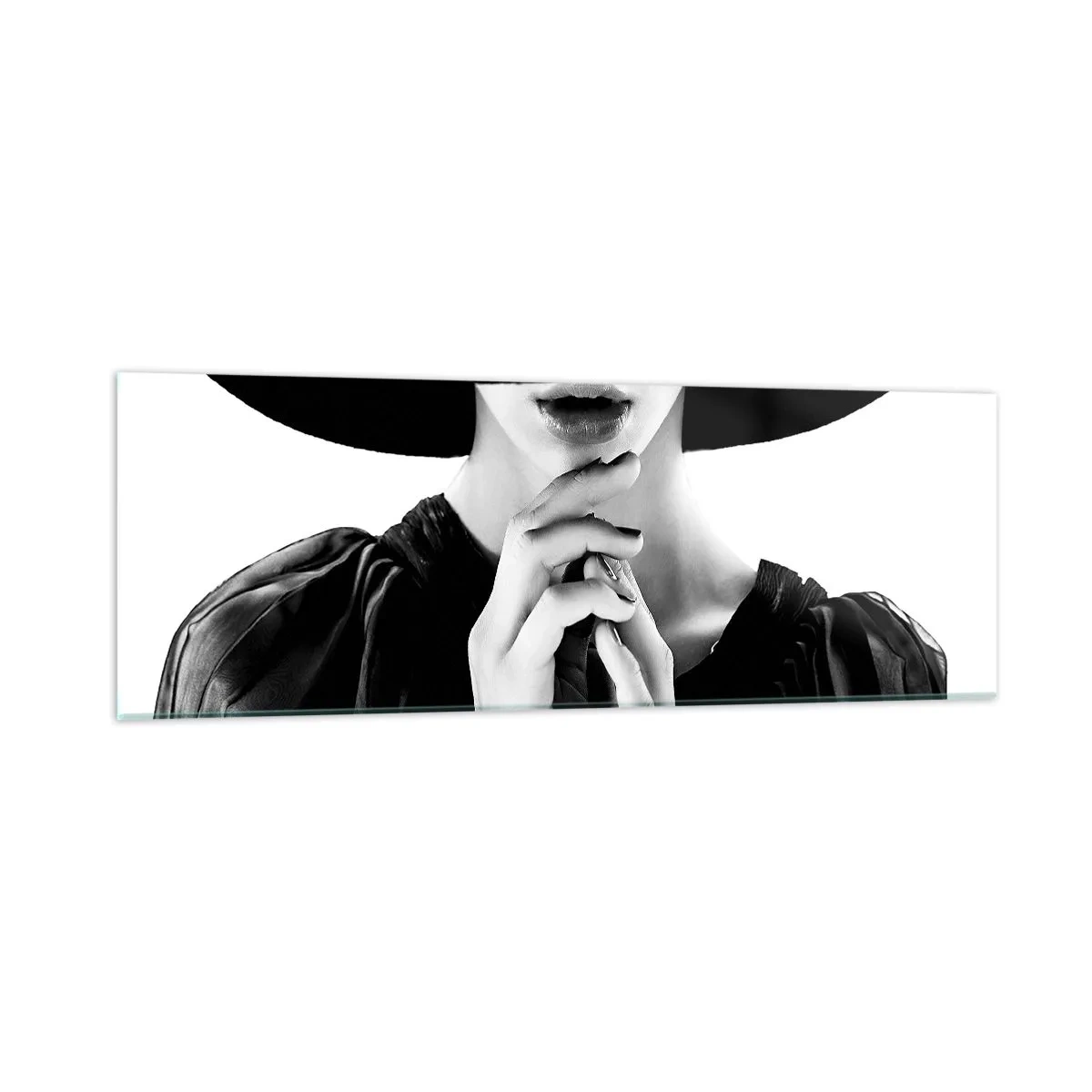 Quadro su vetro - Bellezza celata - 90x30 cm