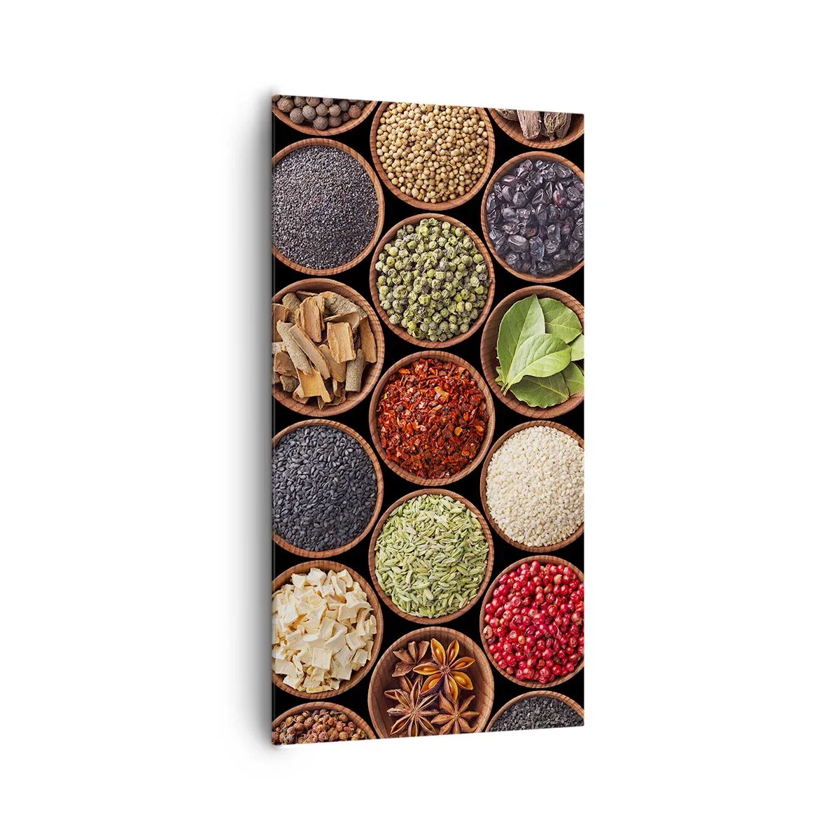 Quadro su tela - Stampe su Tela - Tutti i gusti del mondo - 65x120 cm