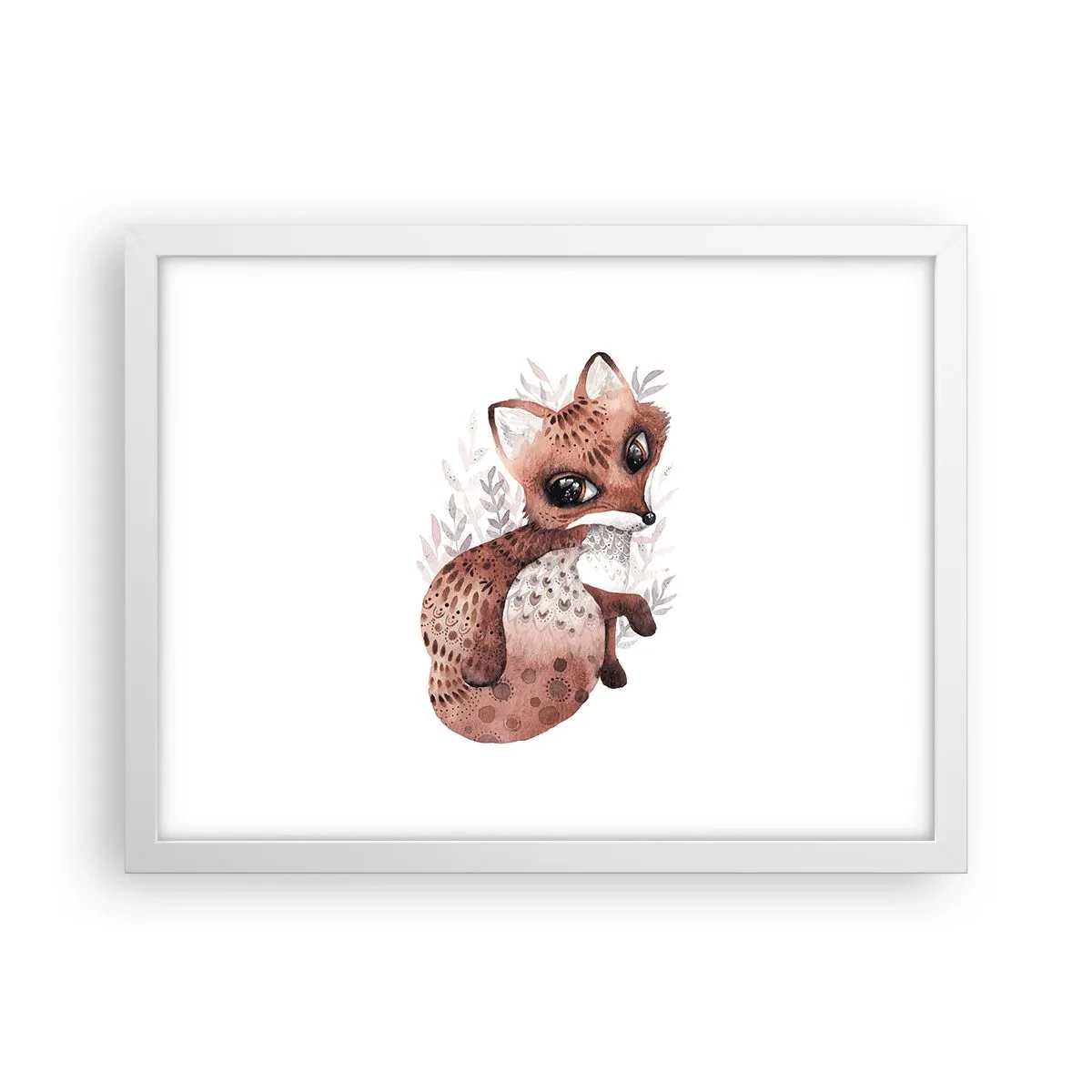 Poster in cornice bianca - Semplicemente da amare - 40x30 cm