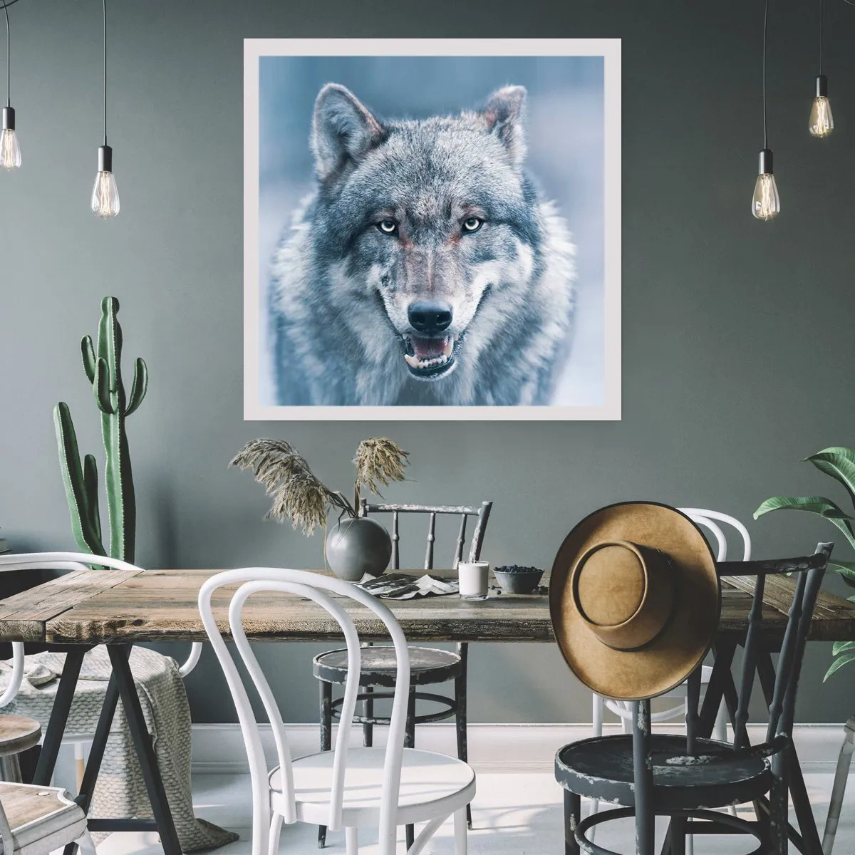 Poster - Accetti la sfida? - 60x60 cm