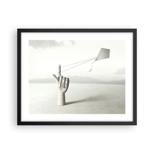 Poster in cornice nera - Prova di forza - 50x40 cm