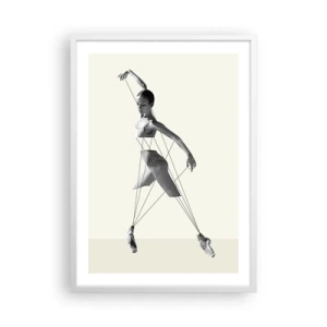 Poster in cornice bianca - Nel teatro del mondo - 50x70 cm