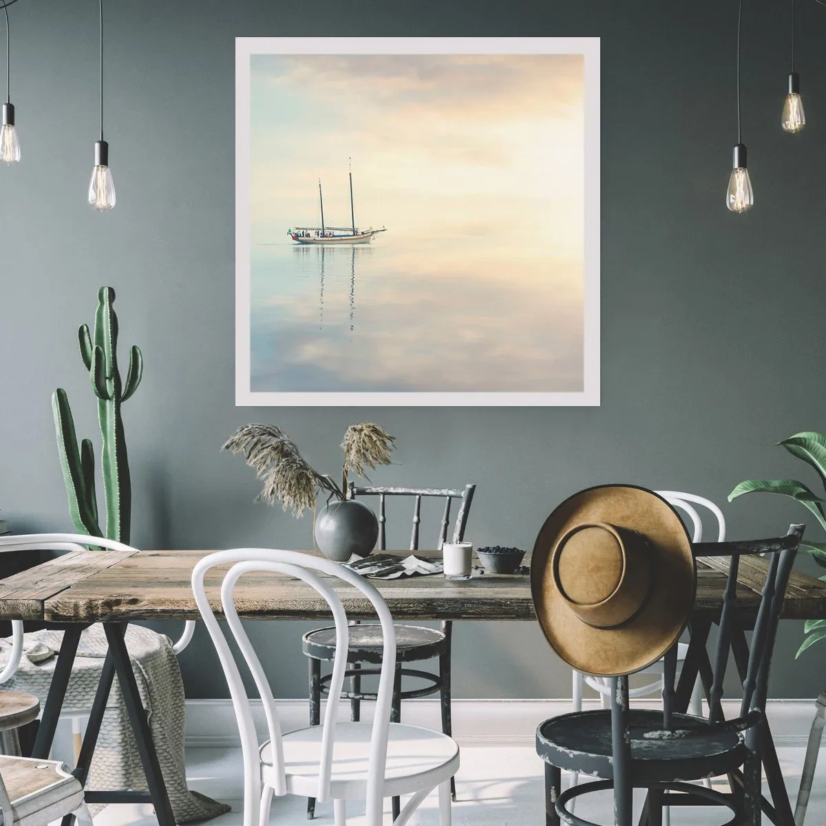 Poster - Silenzio in mare - 40x40 cm