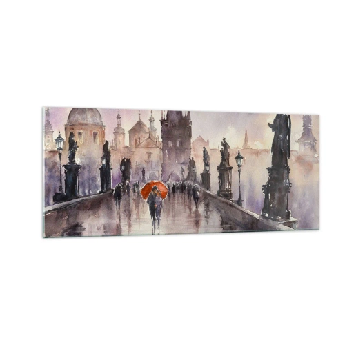 Quadro su vetro - Le persone non cambiano - 100x40 cm