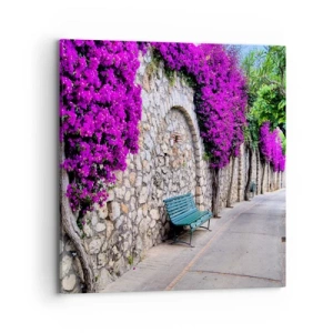 Quadro su tela - Stampe su Tela - Incontriamoci al più presto - 70x70 cm