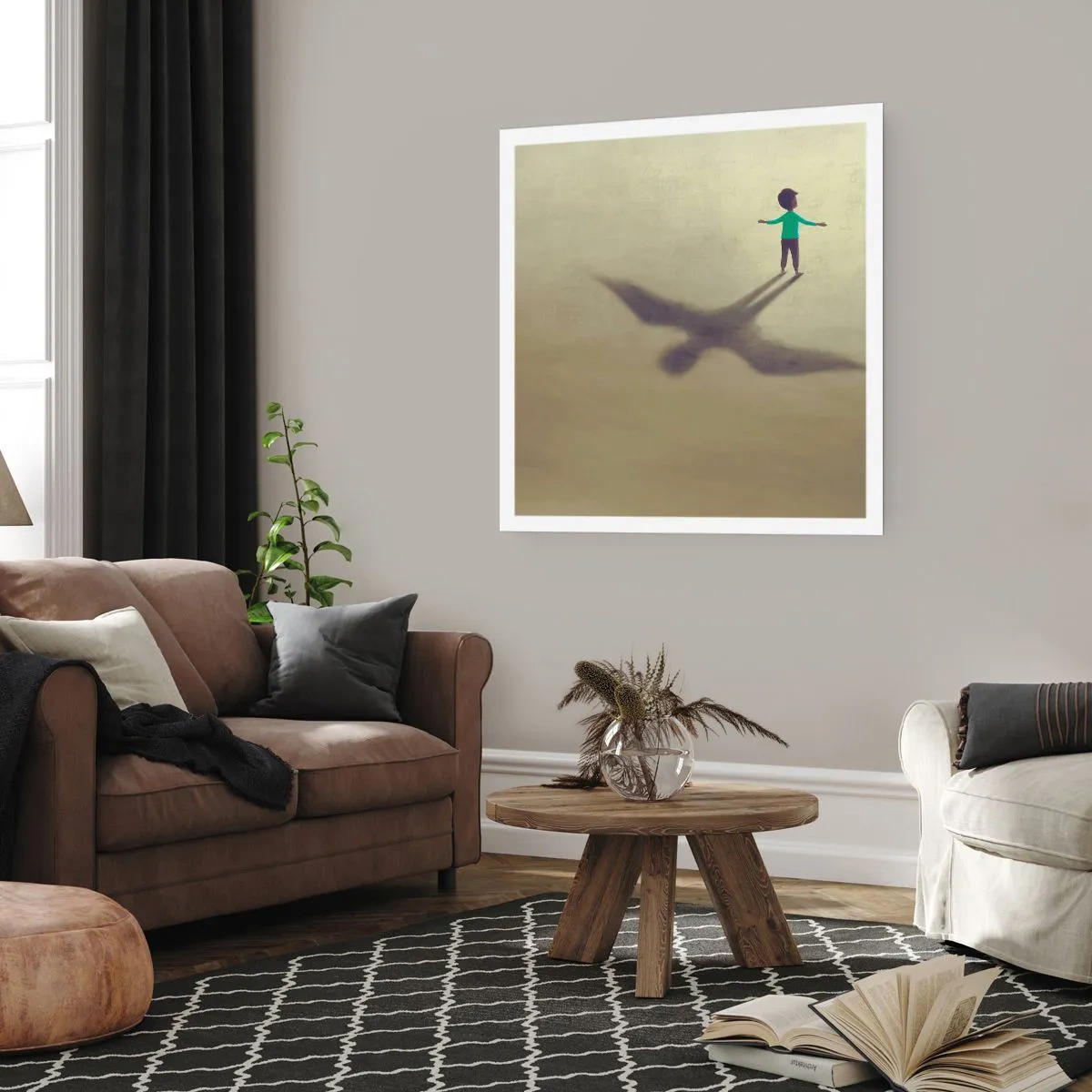 Poster - Eroe del futuro - 60x60 cm