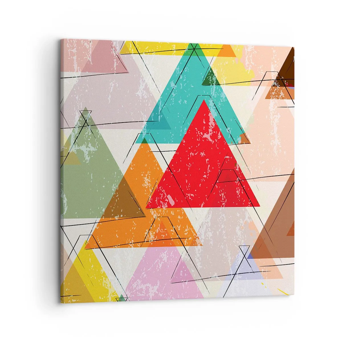 Quadro su tela - Stampe su Tela - Tre alla volta - 50x50 cm