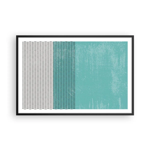 Poster in cornice nera - Composizione equilibrata - 91x61 cm