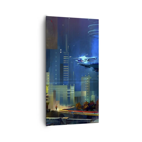 Quadro su tela - Stampe su Tela - In un futuro non lontano - 65x120 cm