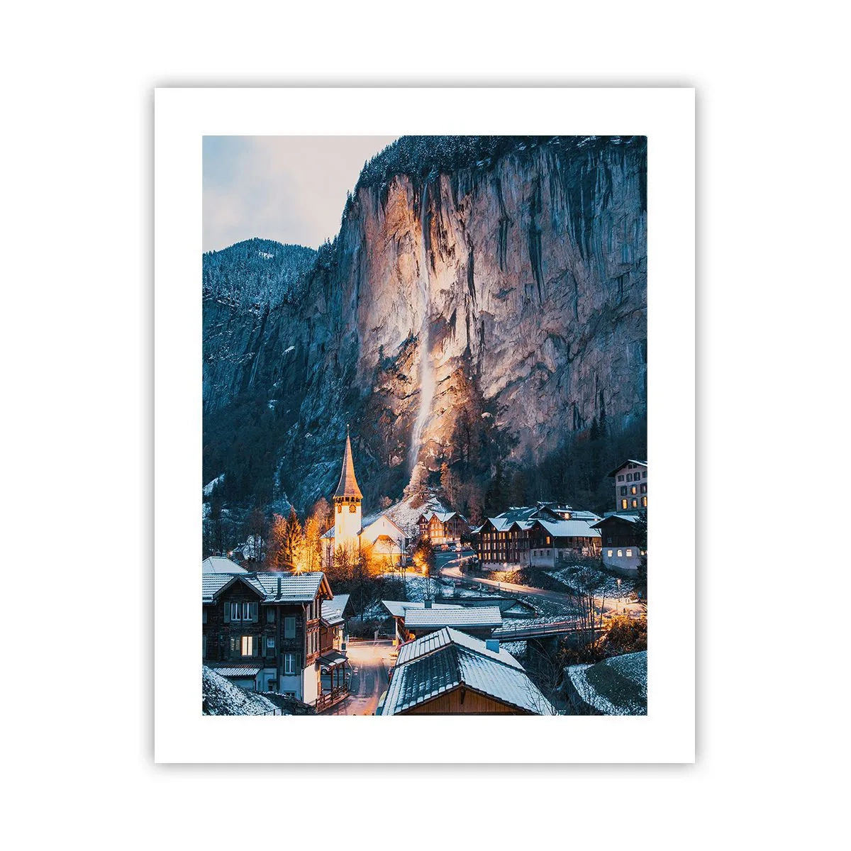 Poster - Lo spirito luminoso dell'inverno - 40x50 cm