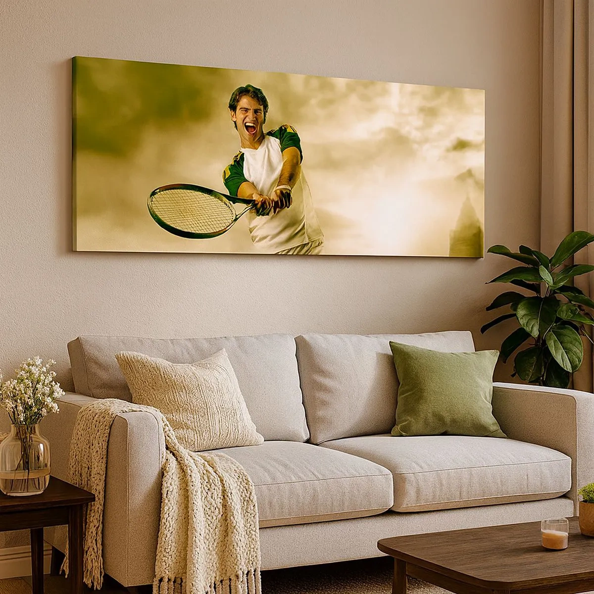 Quadro su tela - Stampe su Tela - Energia e gioia - 100x40 cm