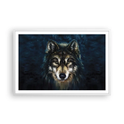 Poster in cornice bianca - Alfa? E omega - 91x61 cm