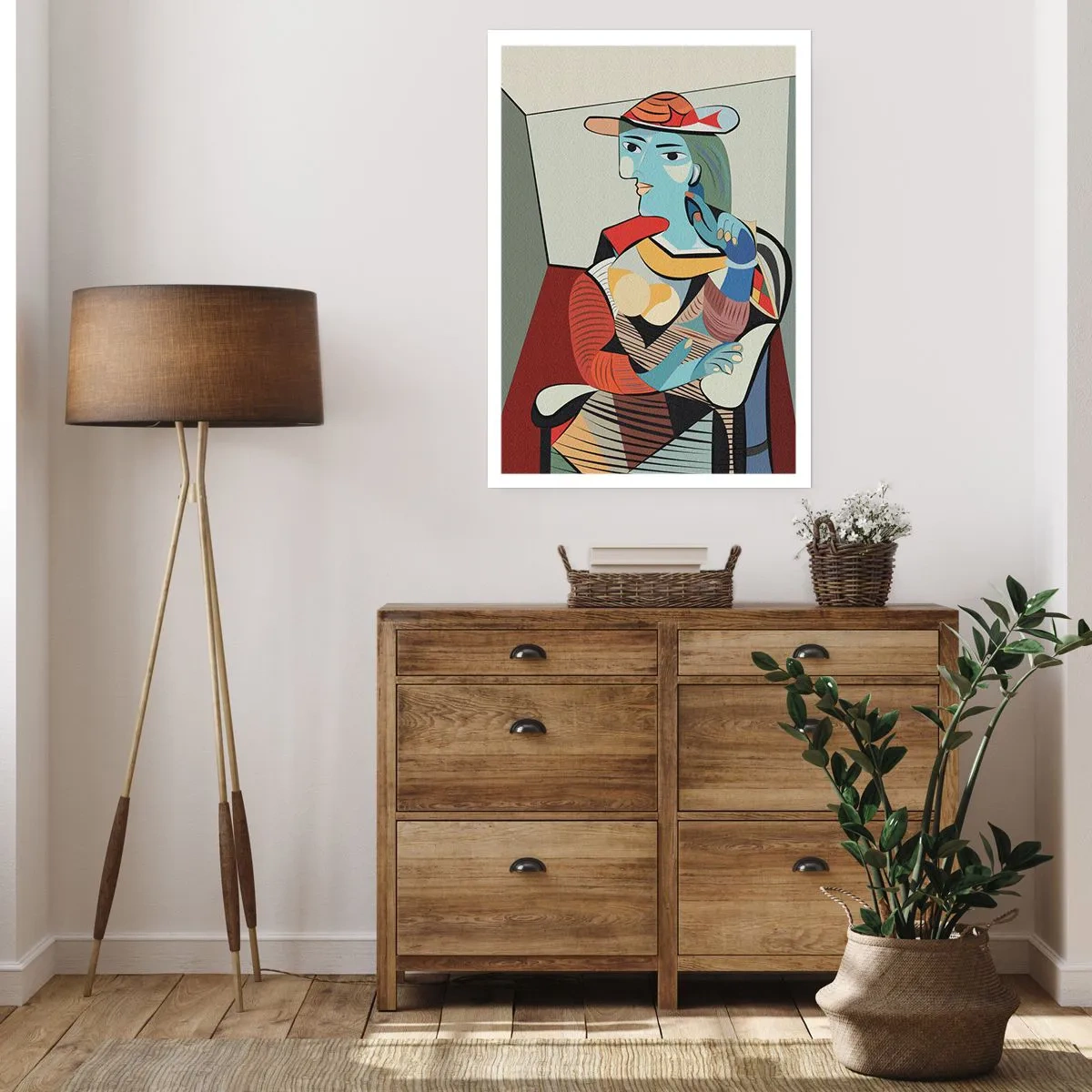 Poster - Con gli occhi di Picasso - 70x100 cm