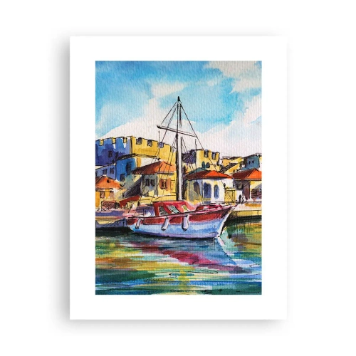 Poster - Un colorato pomeriggio - 30x40 cm