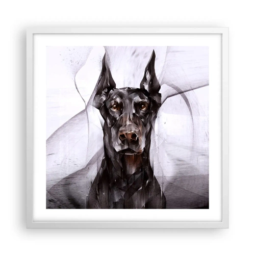 Poster in cornice bianca - Nobili natali - 50x50 cm