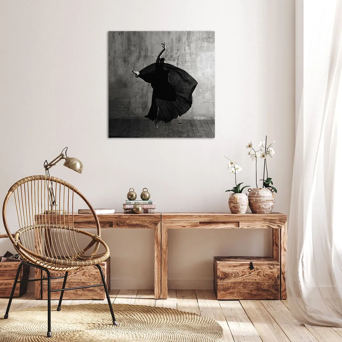 Quadro su tela - Stampe su Tela - Fasce piene di passione - 40x40 cm