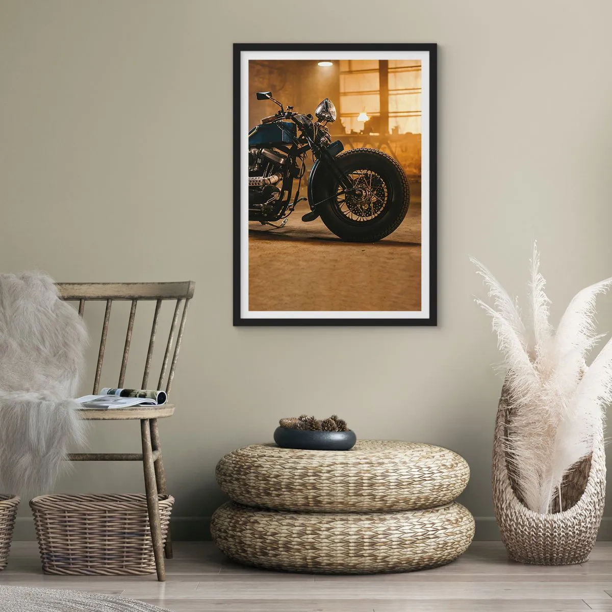 Poster in cornice nera - Posso tutto - 30x40 cm