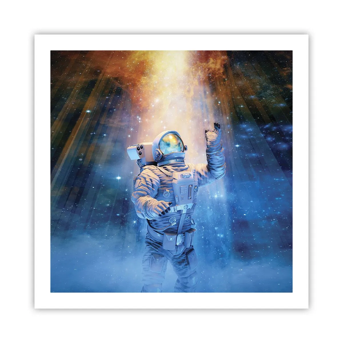 Poster - Finalmente alla meta - 60x60 cm