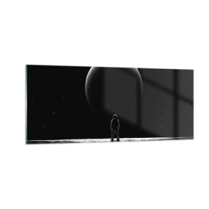 Quadro su vetro - Faccia a faccia - 100x40 cm