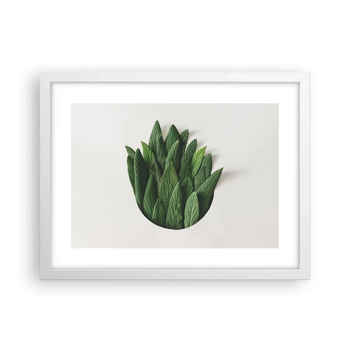 Poster in cornice bianca - Curiosità irrefrenabile - 40x30 cm