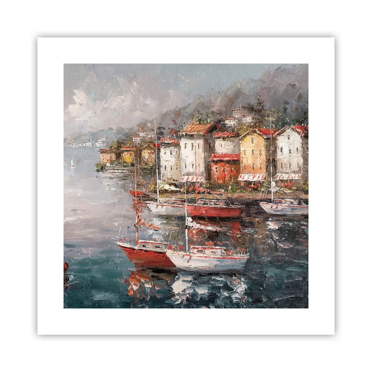 Poster - Molo romantico - 40x40 cm