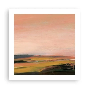 Poster - In tonalità di rosa - 50x50 cm