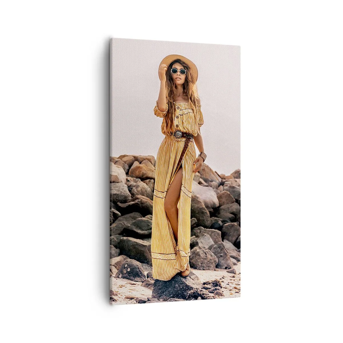 Quadro su tela - Stampe su Tela - La magia delle pietre - 55x100 cm