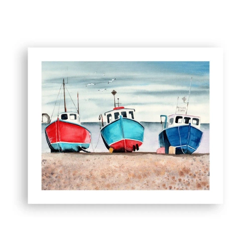 Poster - Pronte alla pesca - 50x40 cm