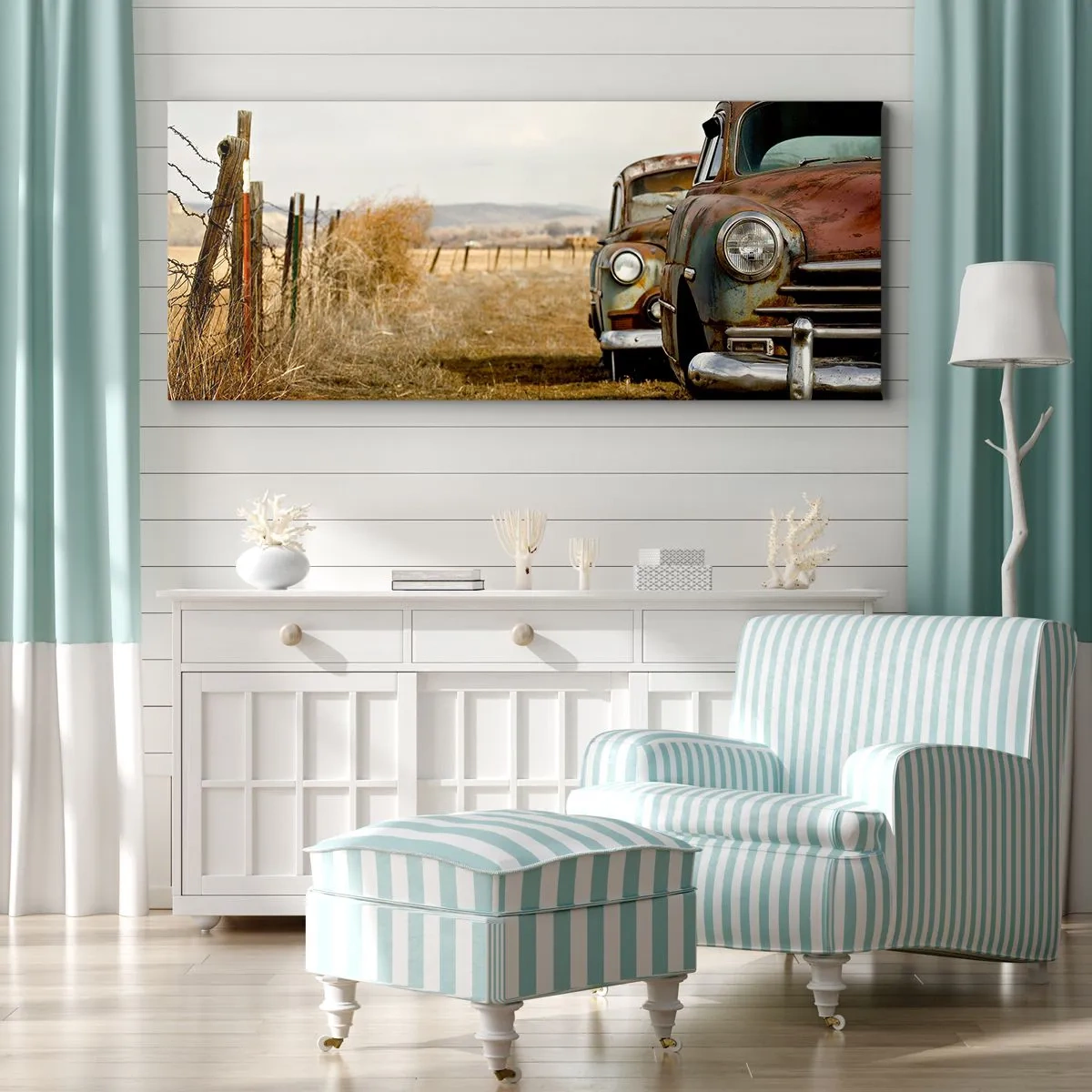 Quadro su tela - Stampe su Tela - Meritato riposo - 100x40 cm