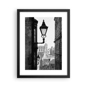 Poster in cornice nera - Il racconto di Edimburgo - 30x40 cm