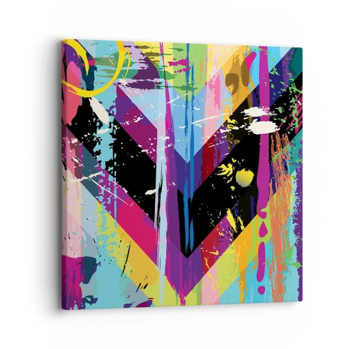 Quadro su tela - Stampe su Tela - Dall'alto in basso - 30x30 cm