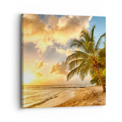 Quadro su tela - Stampe su Tela - Estate perpetua, vacanze per sempre - 30x30 cm