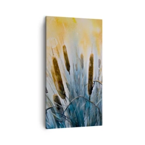 Quadro su tela - Stampe su Tela - Fresco dell'acqua, calore del sole - 45x80 cm